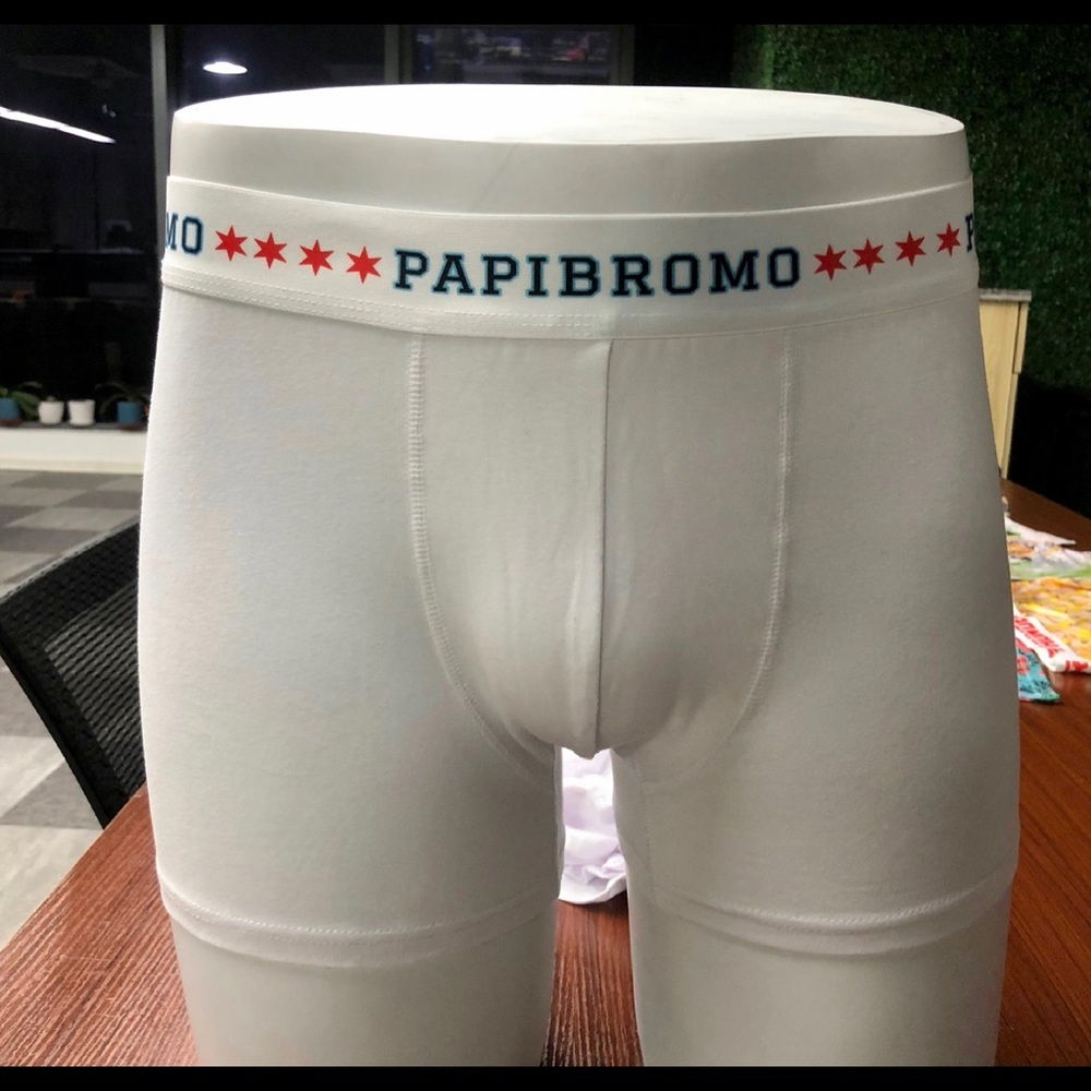 PAPI BROMO men’s large trunks in white
